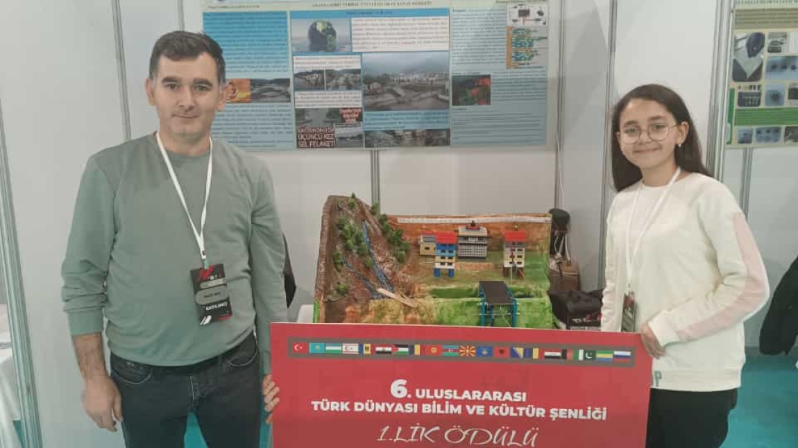 Türk Dünyası Bilim ve Kültür Şenliğinde 1.lik Ödülü